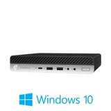 Mini PC HP ProDesk 600 G3, Quad Core i7-7700T, 16GB DDR4, SSD, Win 10 Home